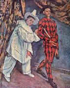 Paul Cezanne Fastnacht USA oil painting artist
